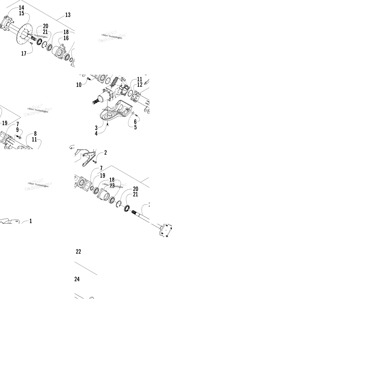 Rear Axle Assembly