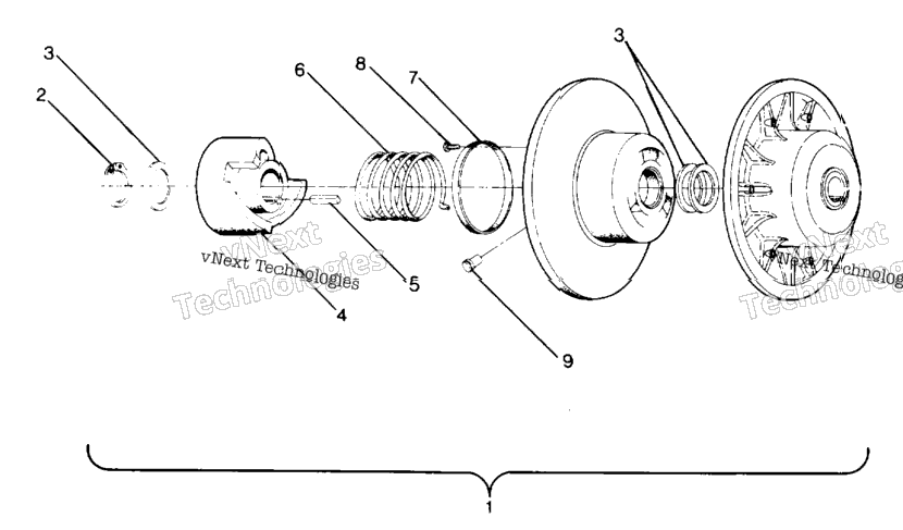 Driven Clutch Star, Sprint & Sprint E/S
