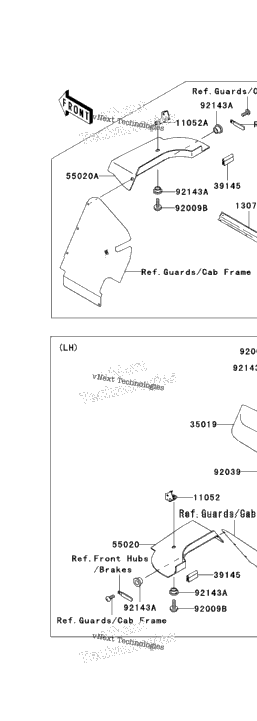 Front Fender(S)(Kaf620-E3-E5)