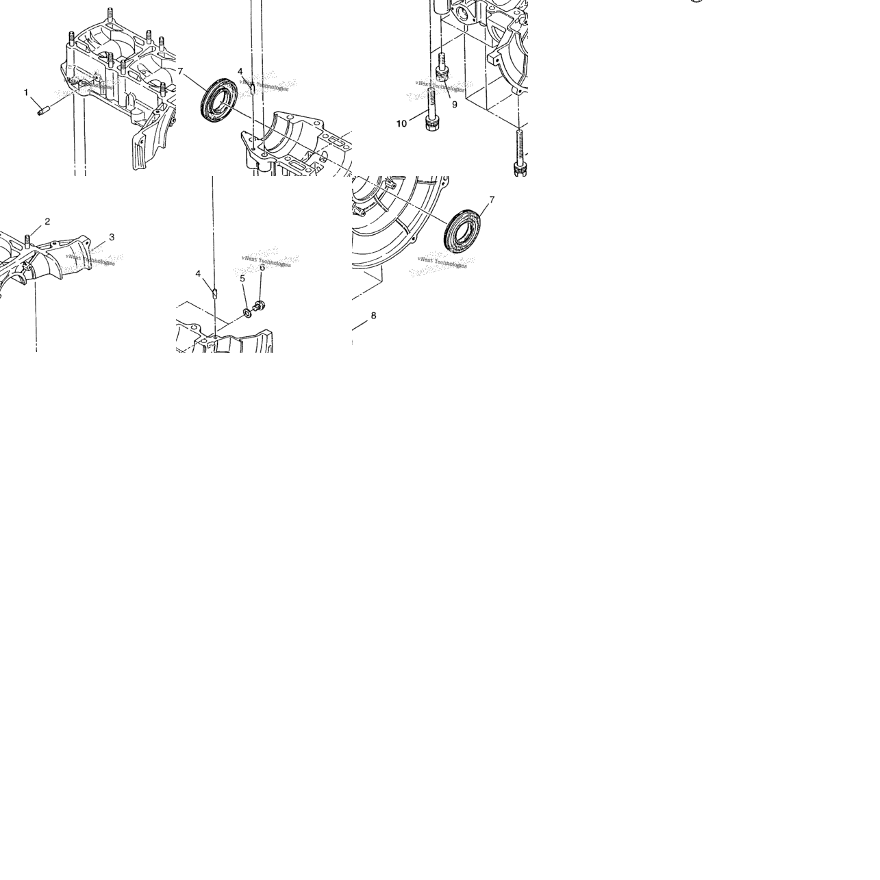 Crankcase Lite & Lite Deluxe 0973431