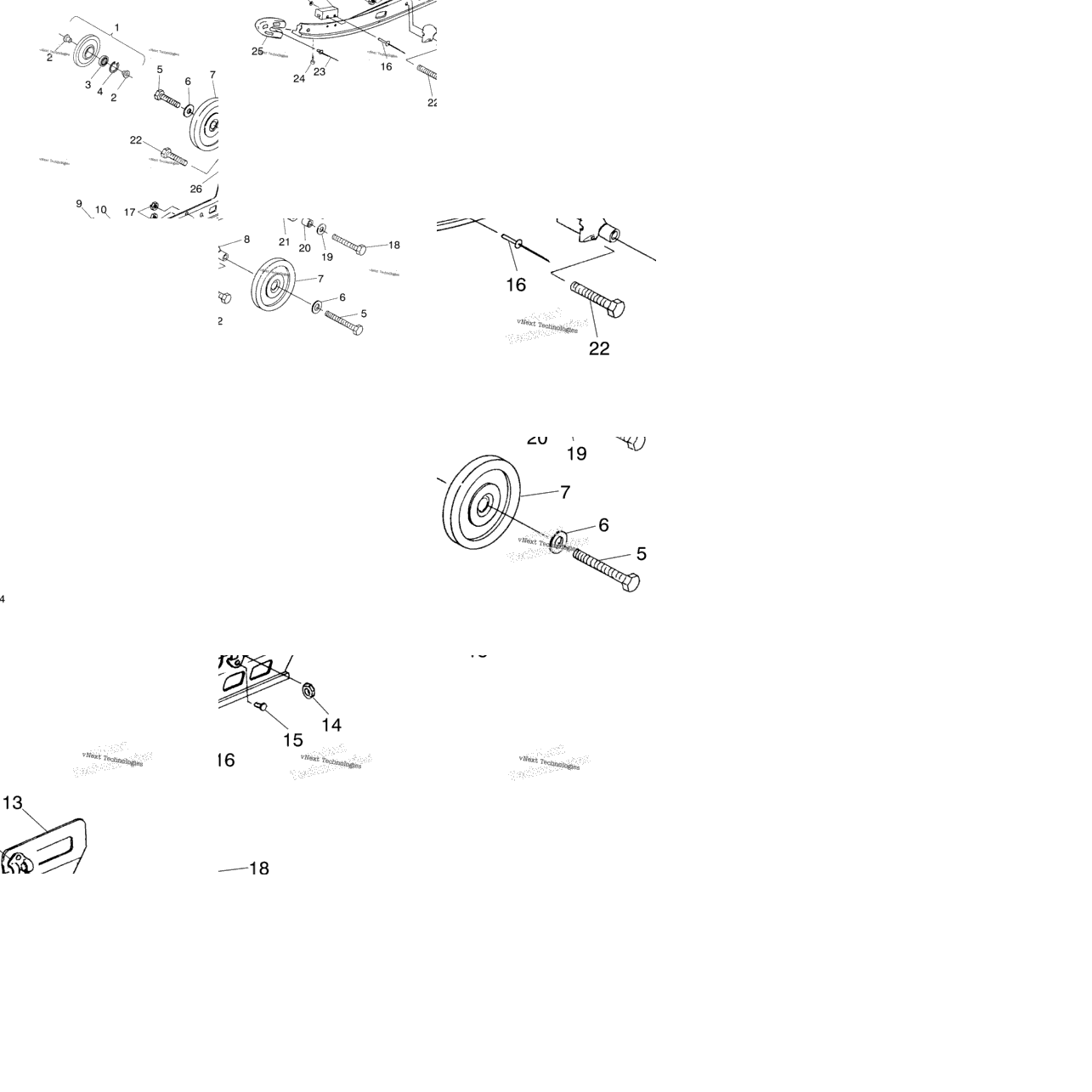Rail Mounting (4938273827B008)
