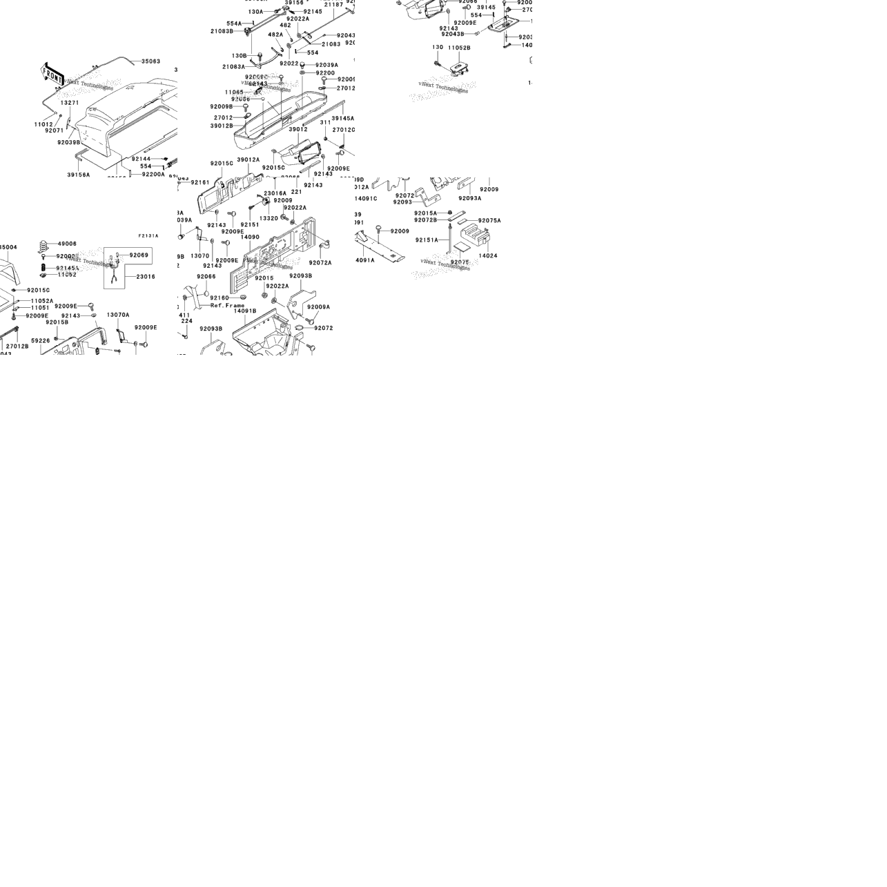 Frame Fittings (Kaf620-F2/F3)