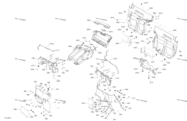 Cab Interior Commander - Upper Section