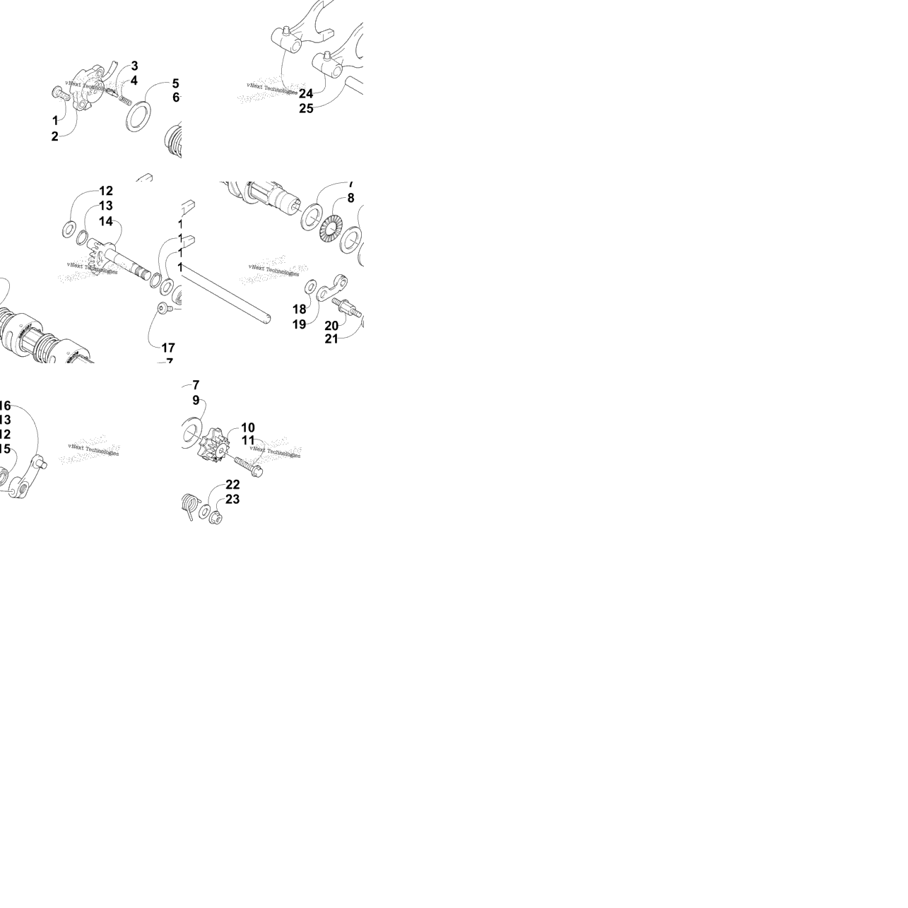 Gear Shifting Assembly