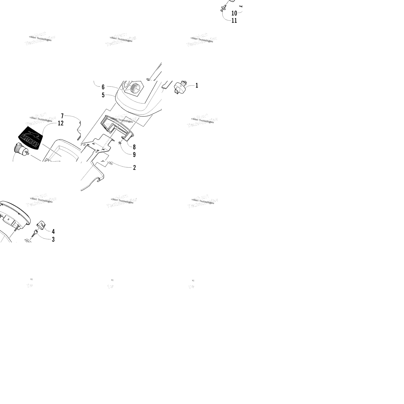 Instrument Pod Assembly