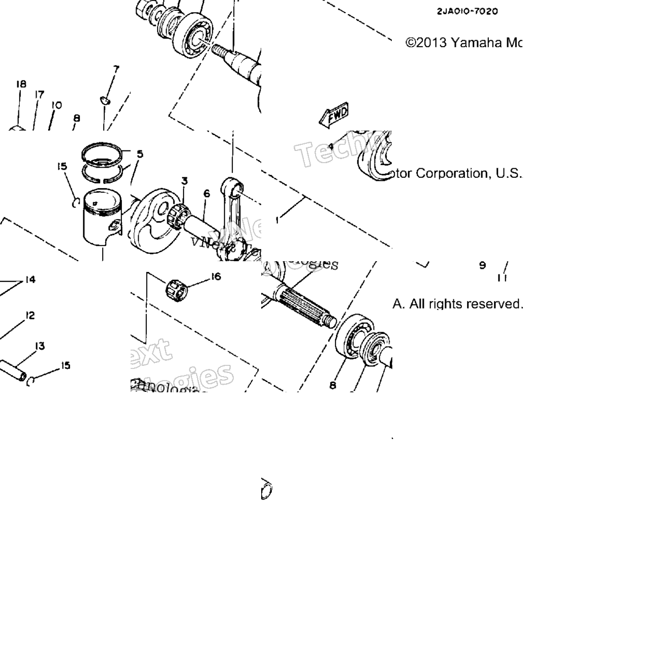 Crankshaft Piston