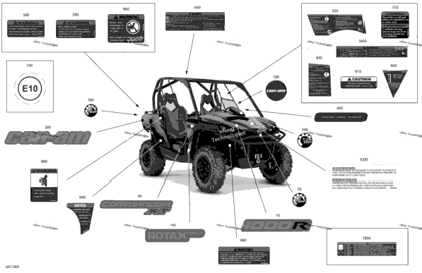 Decals - 1000 - Xt