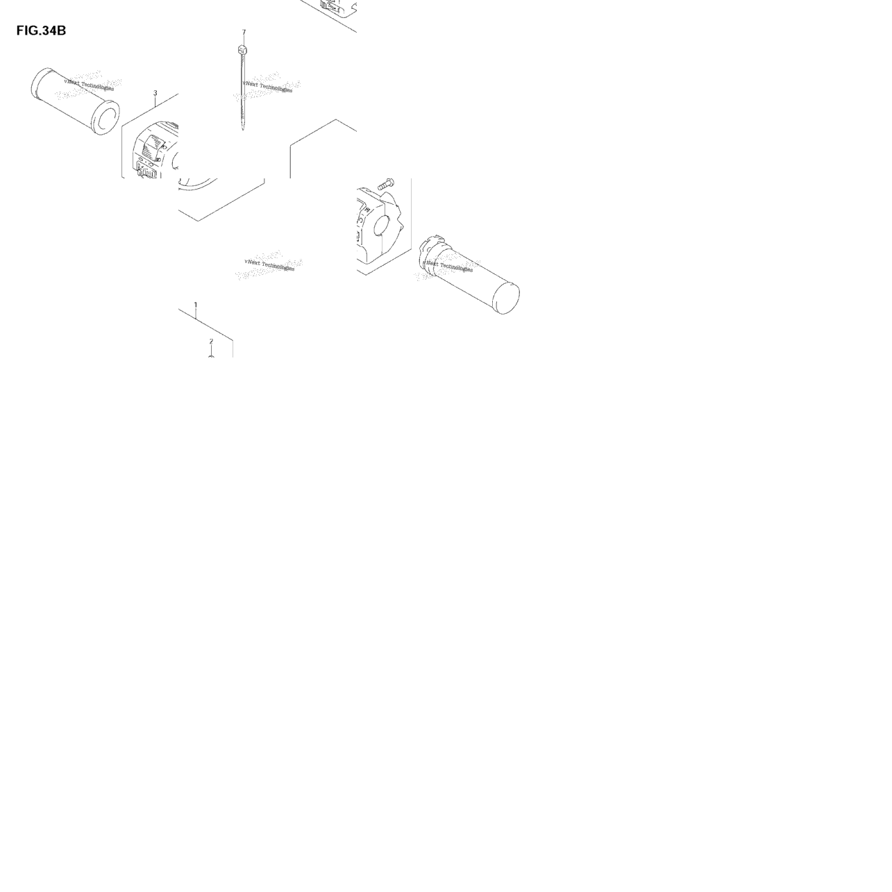 Handle Switch (Vs1400k6/K7/K8)
