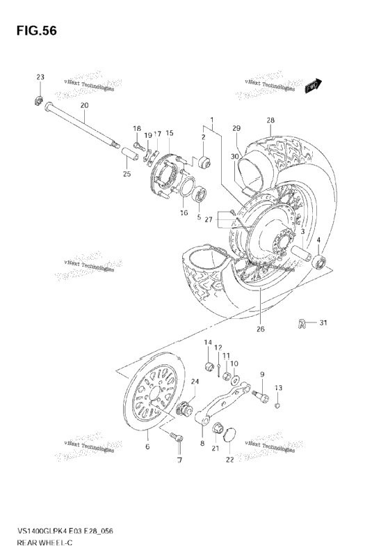 Rear Wheel