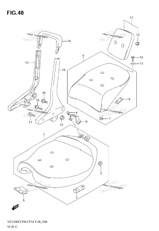 Seat (Model K4)