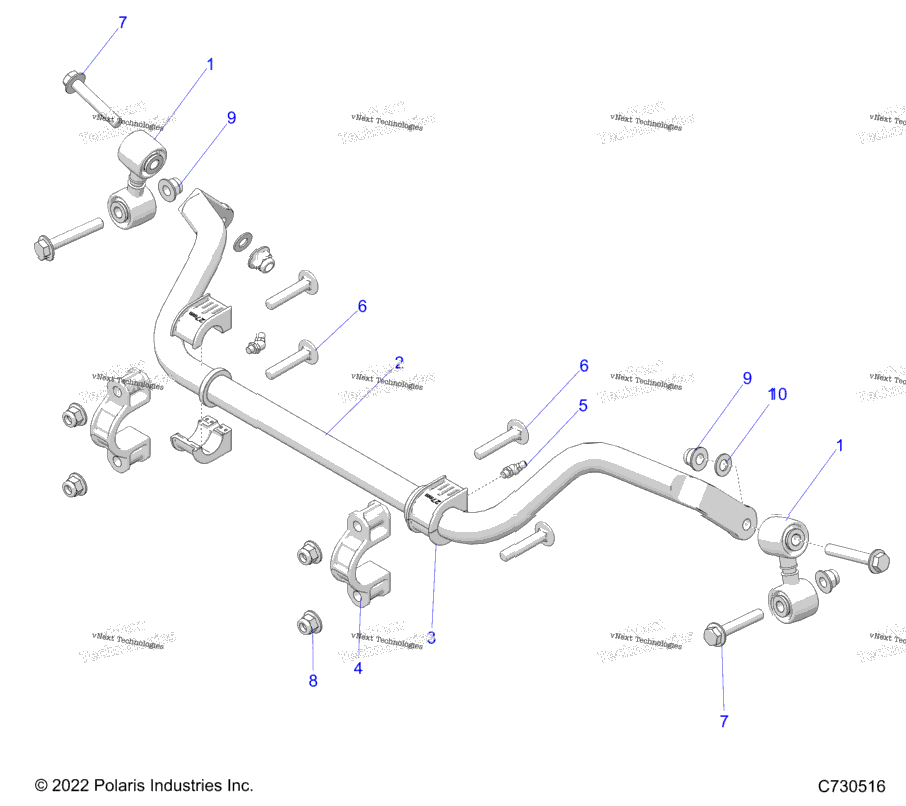 Suspension, Rear, Stabilizer Bar