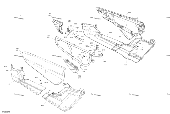 Body - Door Section - Xrs - Blue