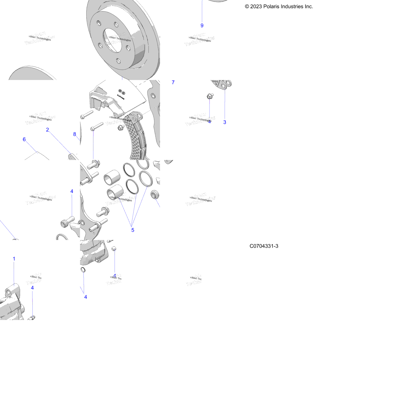 Brakes, Front Caliper