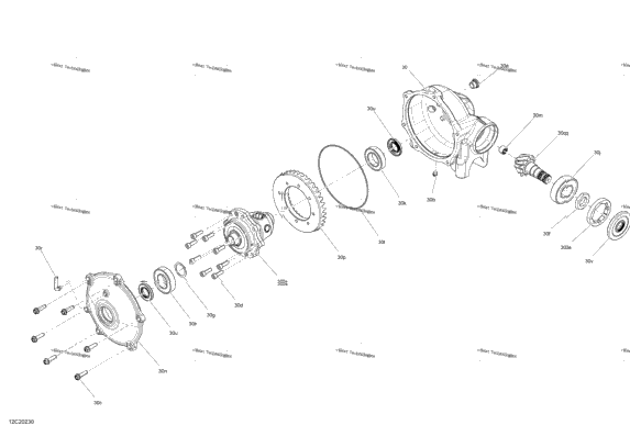 Front Drive - Differential Parts -