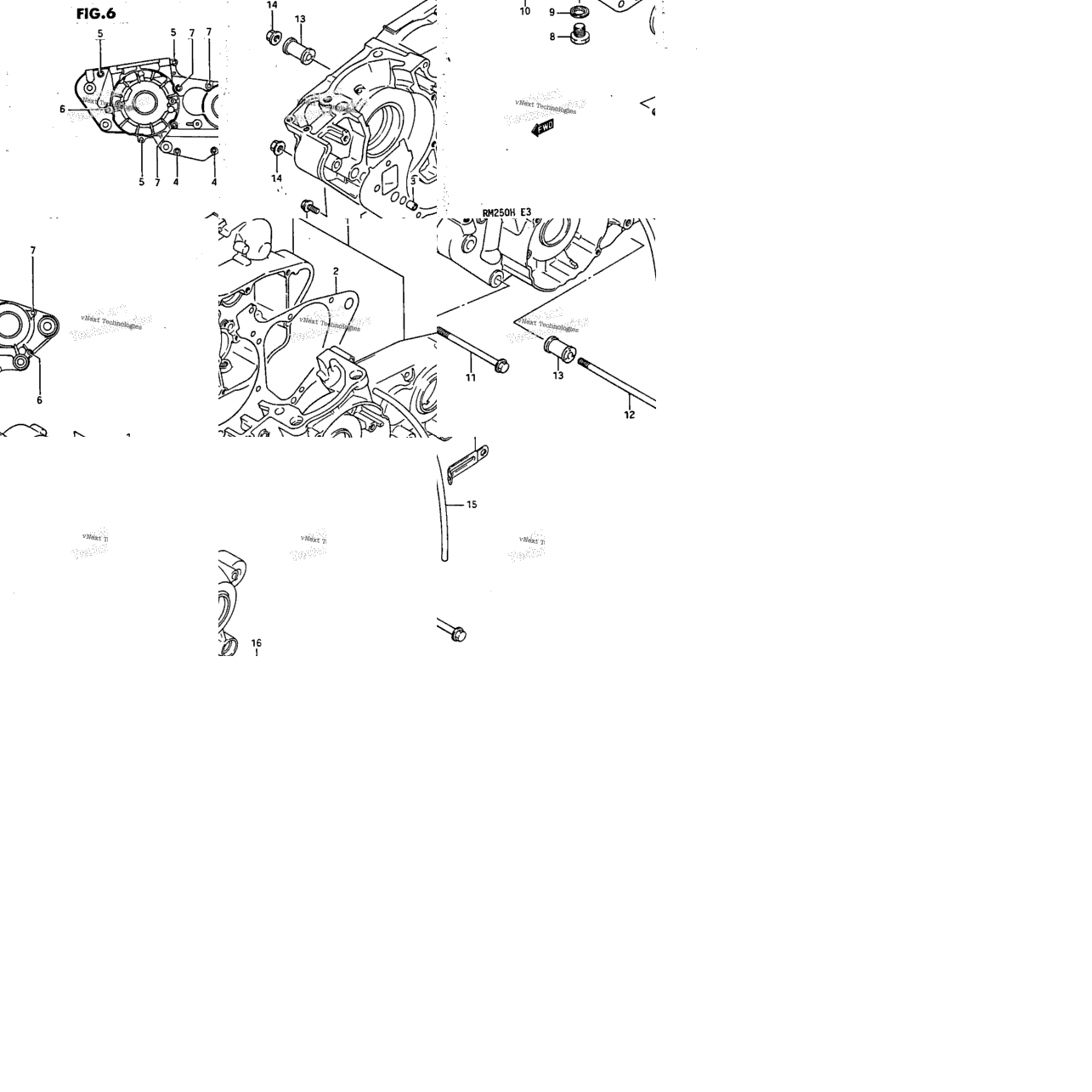 Crankcase (Model H)
