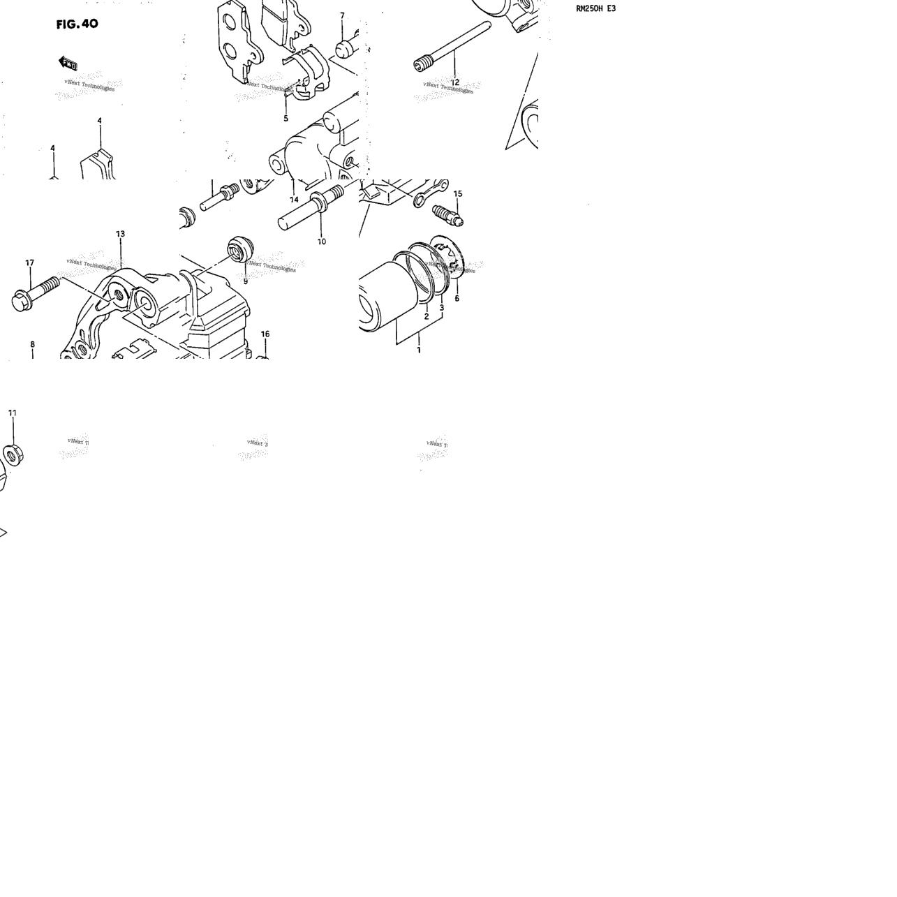 Front Caliper (Model G)
