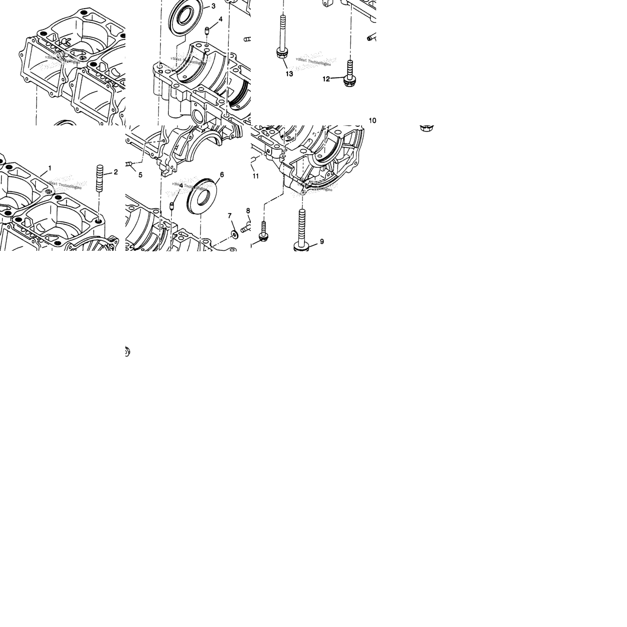 Crankcase Ultra & European Ultra E976778