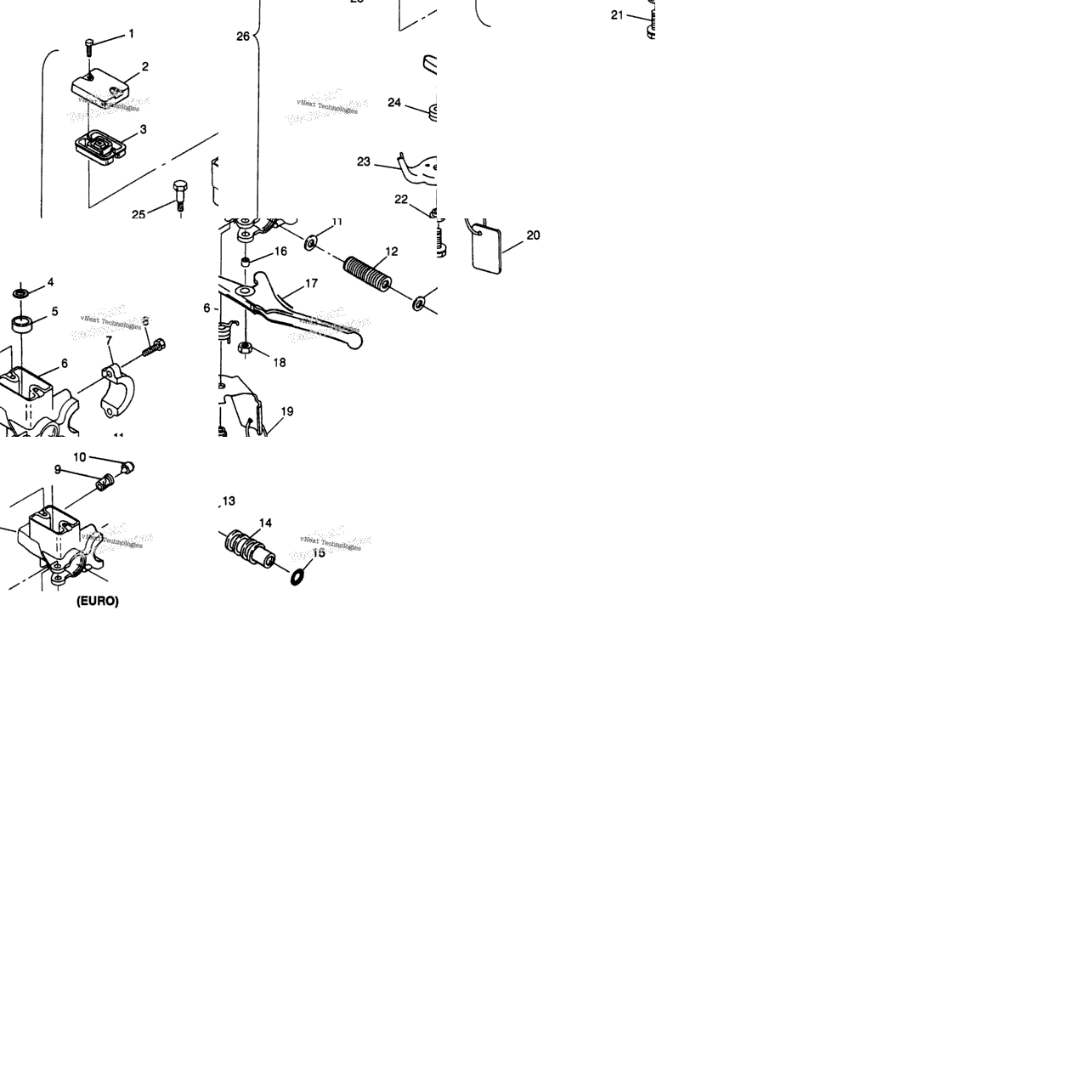 Master Cylinder Ultra & European Ultra E976778
