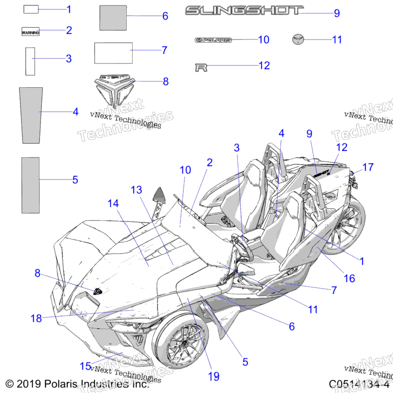 Body, Decals And Badges All Options