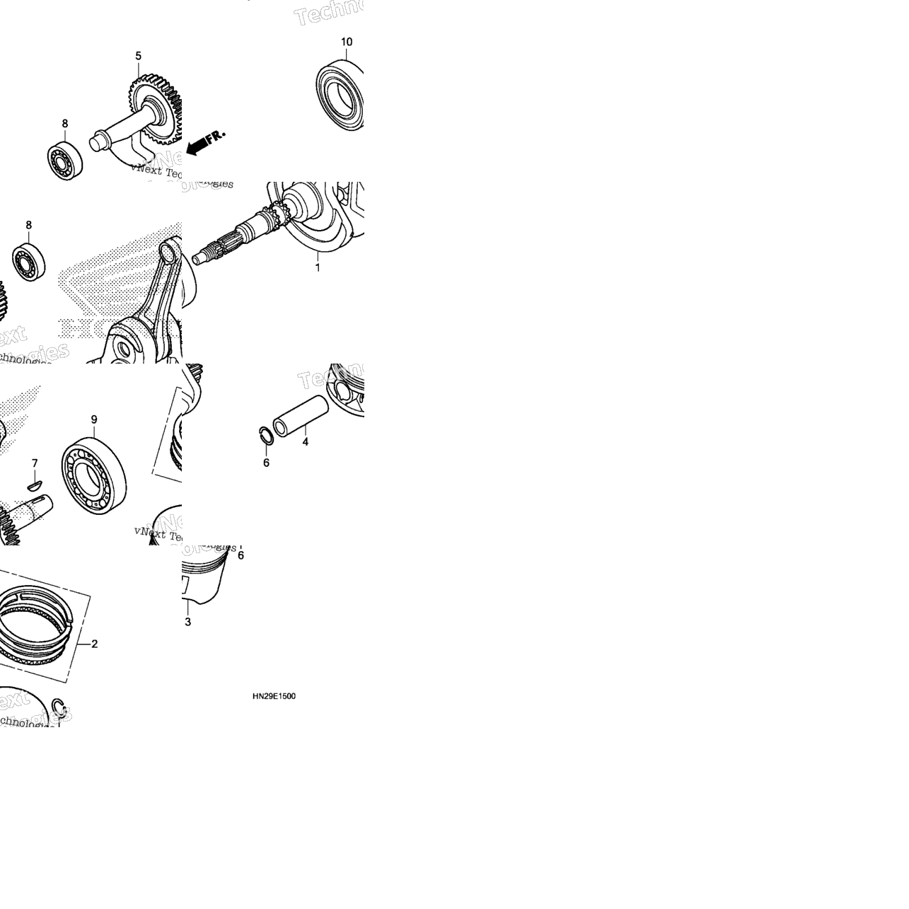 Crankshaft + Piston