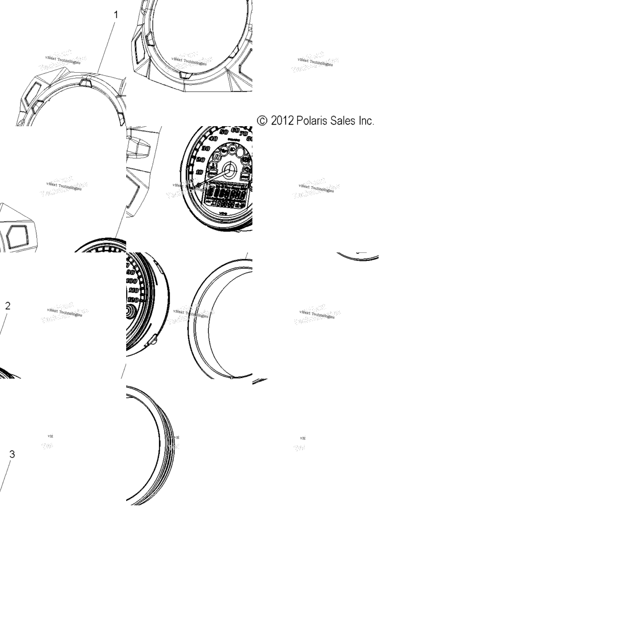Electrical, Speedometer Asm