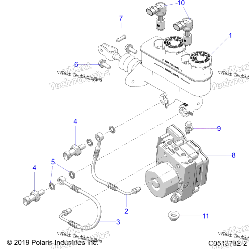 Brakes, Master Cylinder & Abs Module All Options