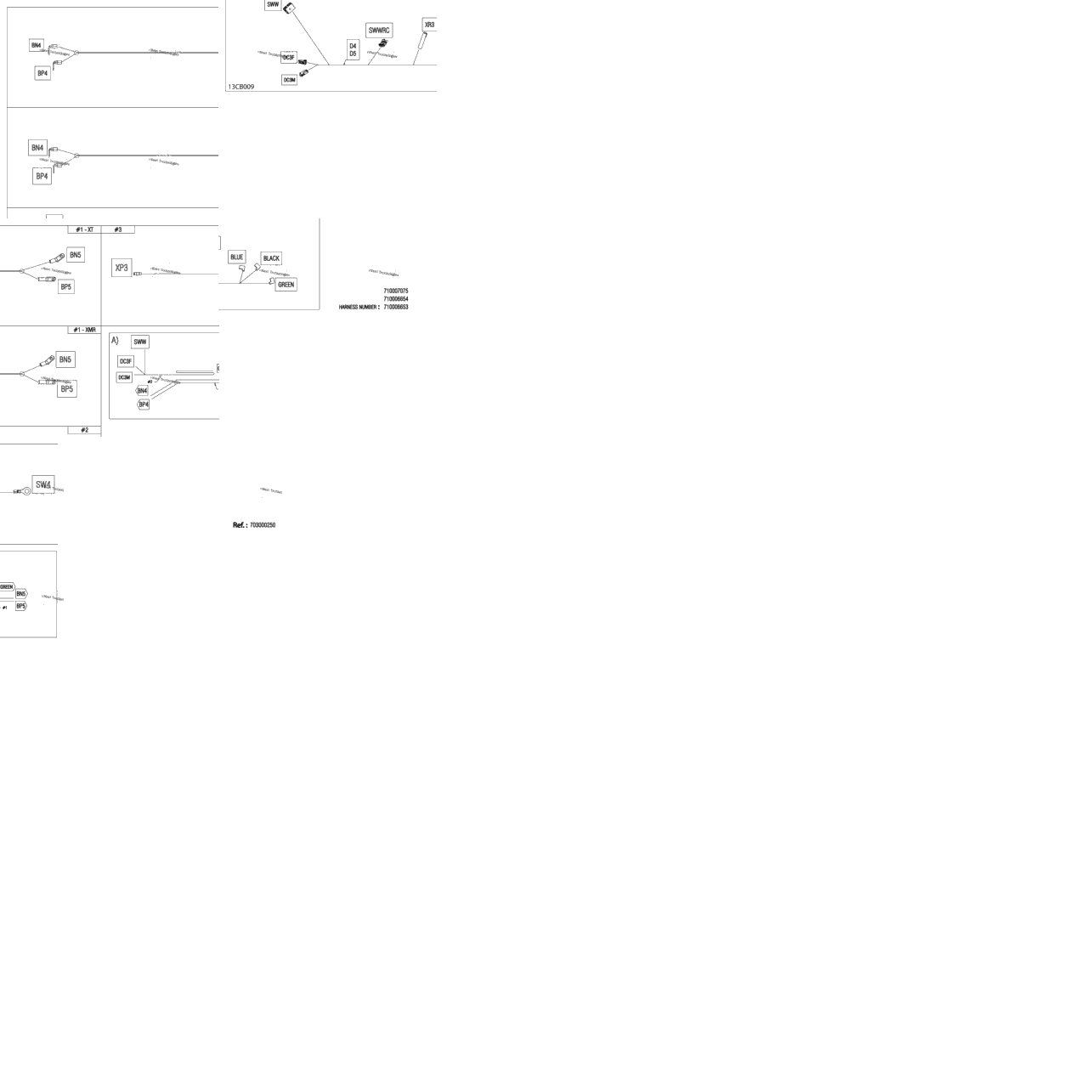 Electric - Winch Wiring Harness - 710006654