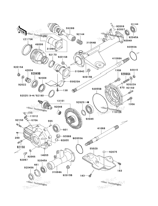 Drive Shaft (Rear)