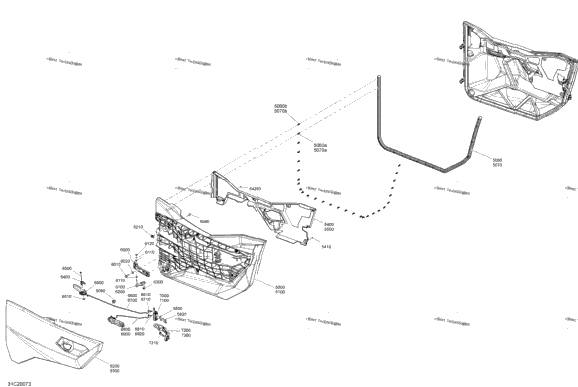 Body - Door Section - Red