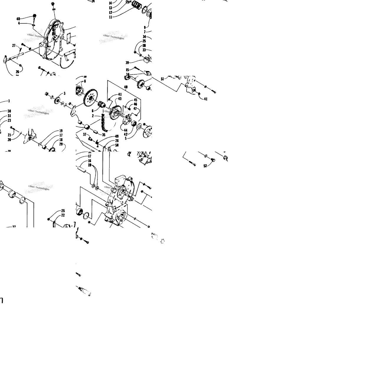 Drive/Reverse Dropcase Assembly
