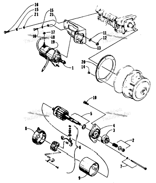 Electric Start Assembly