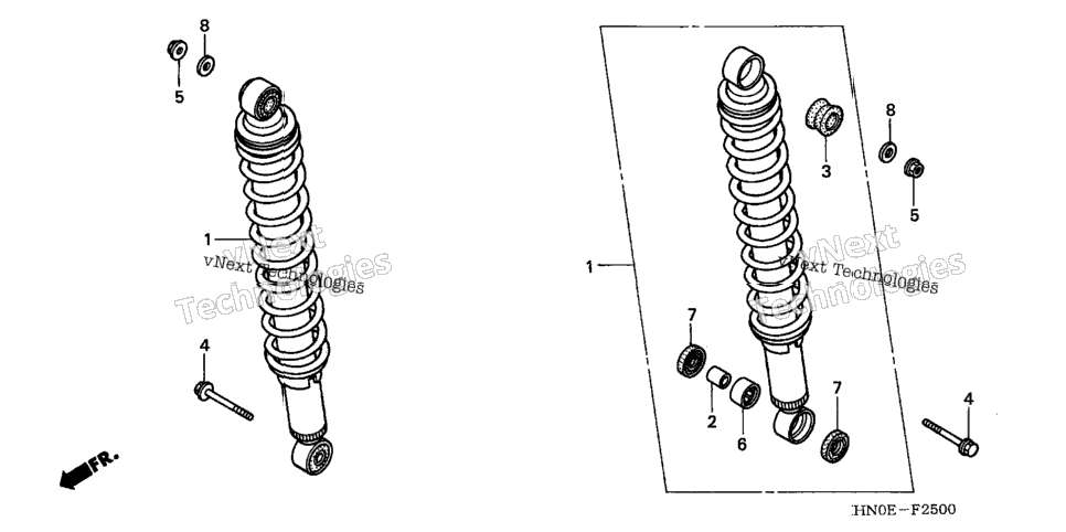 Rear Shock Absorber