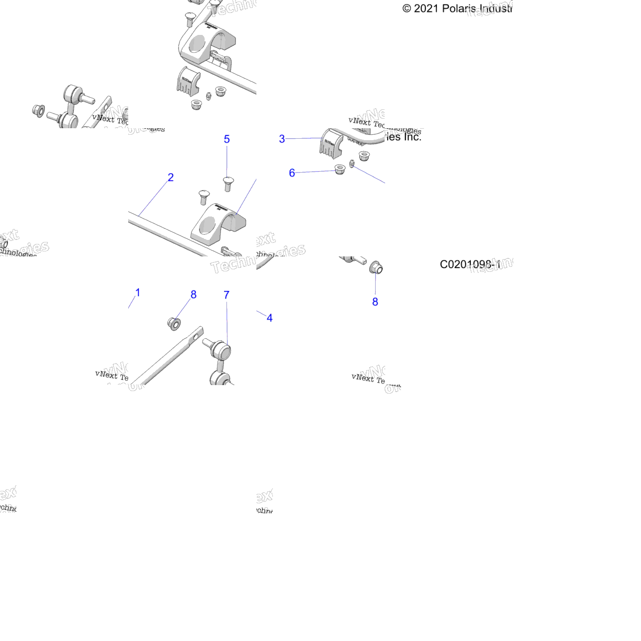 Suspension, Rear Stabilizer Bar