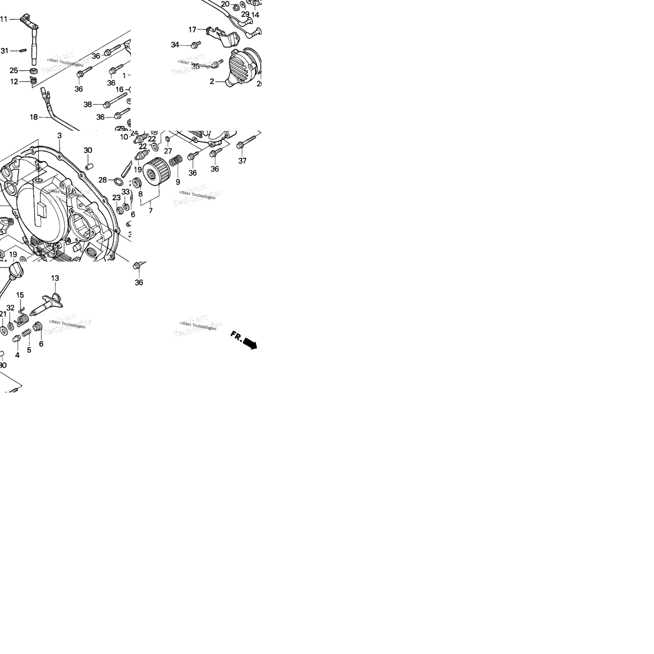 Right Crankcase Cover