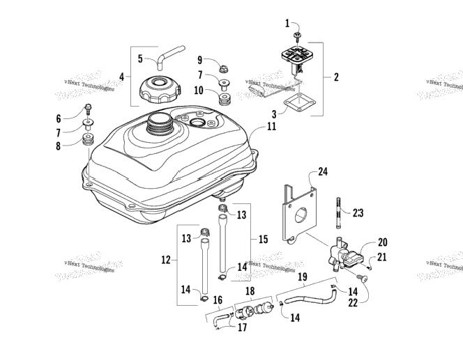 Gas Tank Assembly