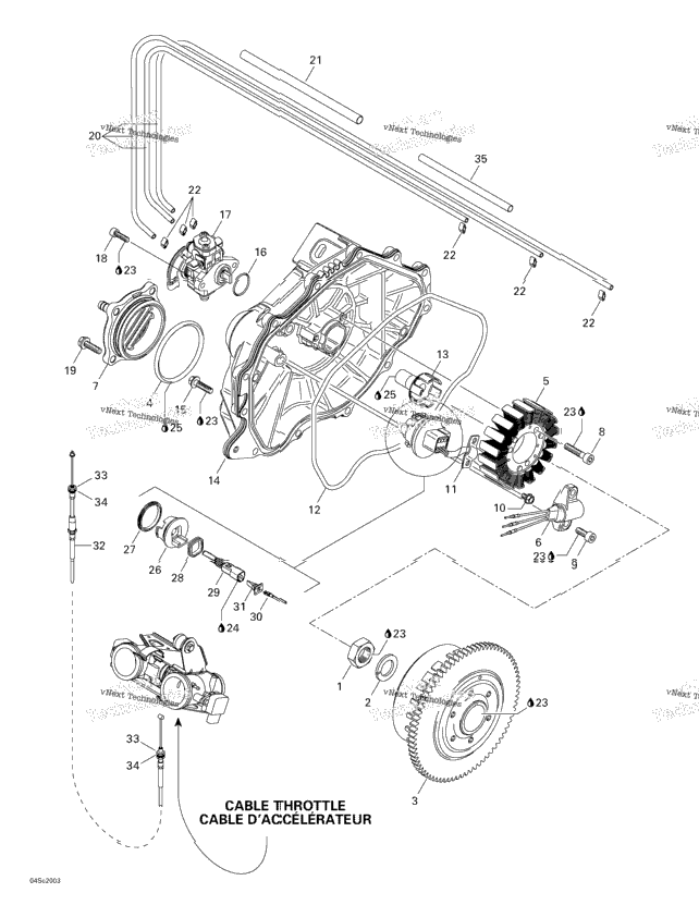 Magneto, Oil Pump