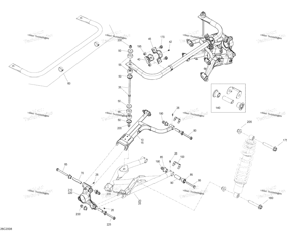 Suspension, Rear
