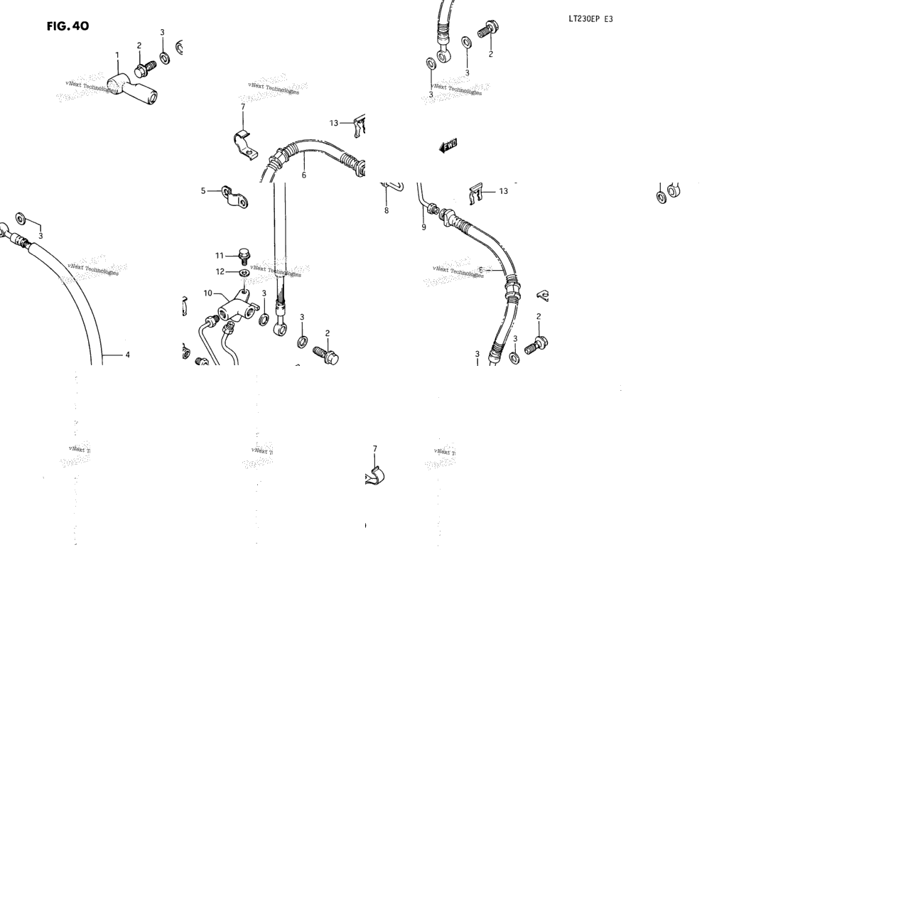 Front Brake Hose