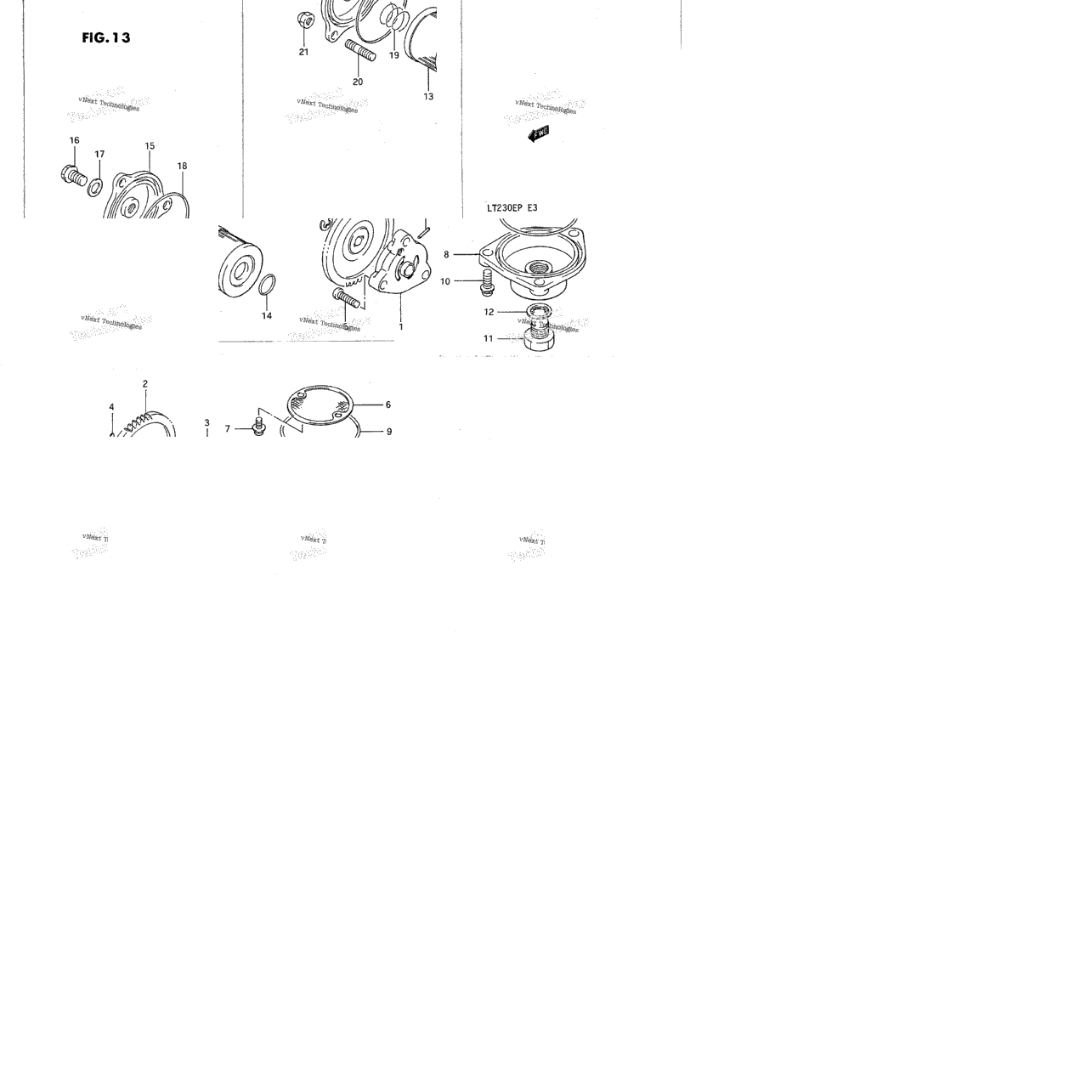 Oil Pump - Fuel Pump