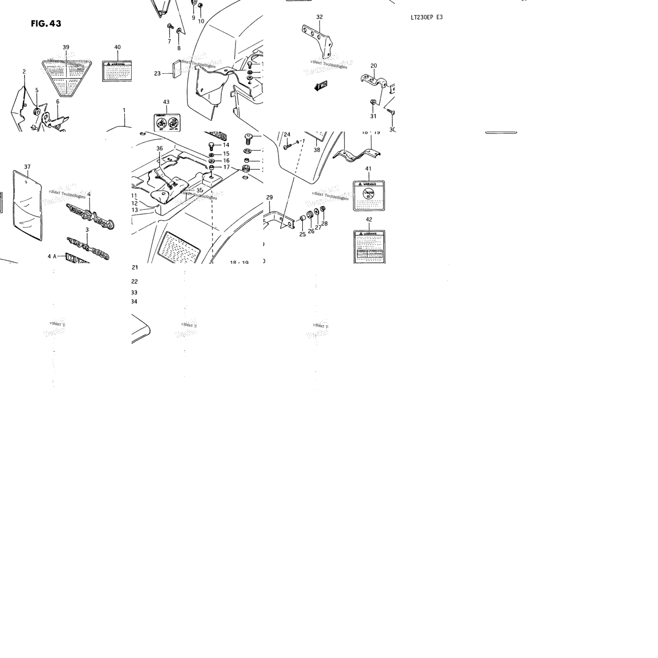 Rear Fender (Model H/J/K/L)