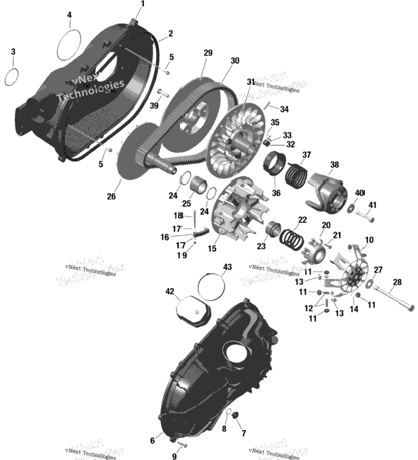 Engine - Transmission - Hd10 - Xmr