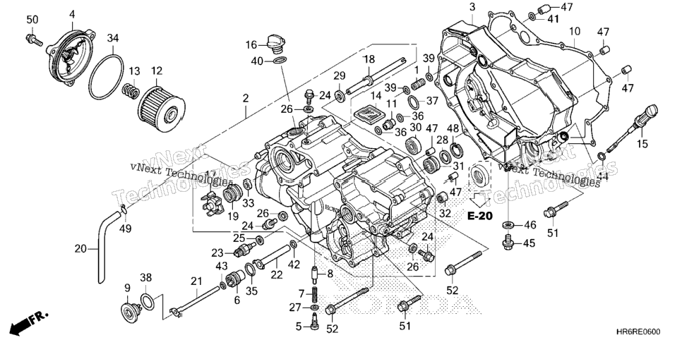 Front Crankcase Cover