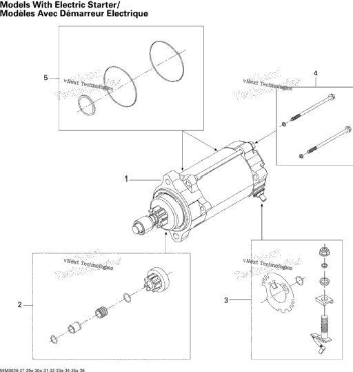Electric Starter 800R