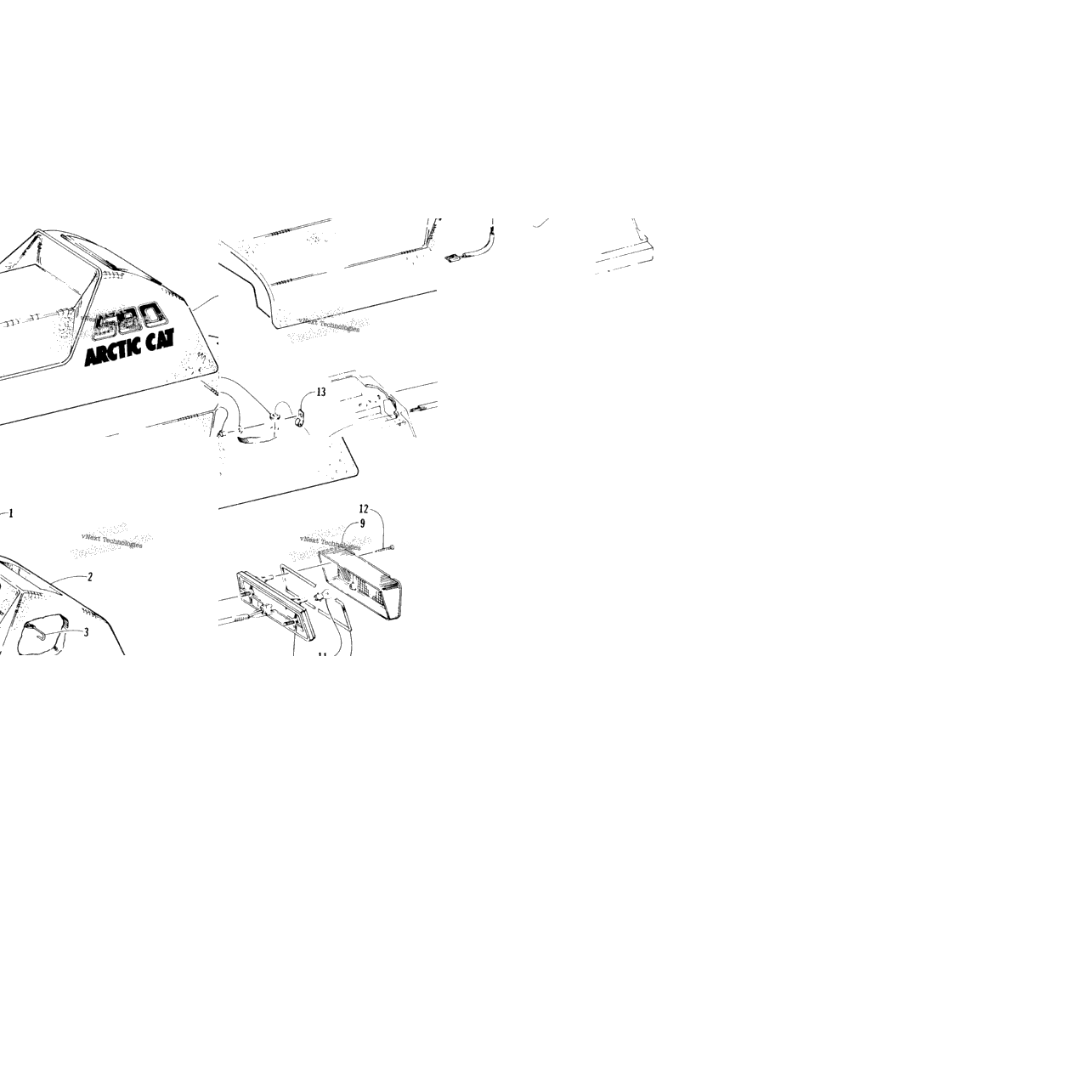 Seat And Taillight Assembly
