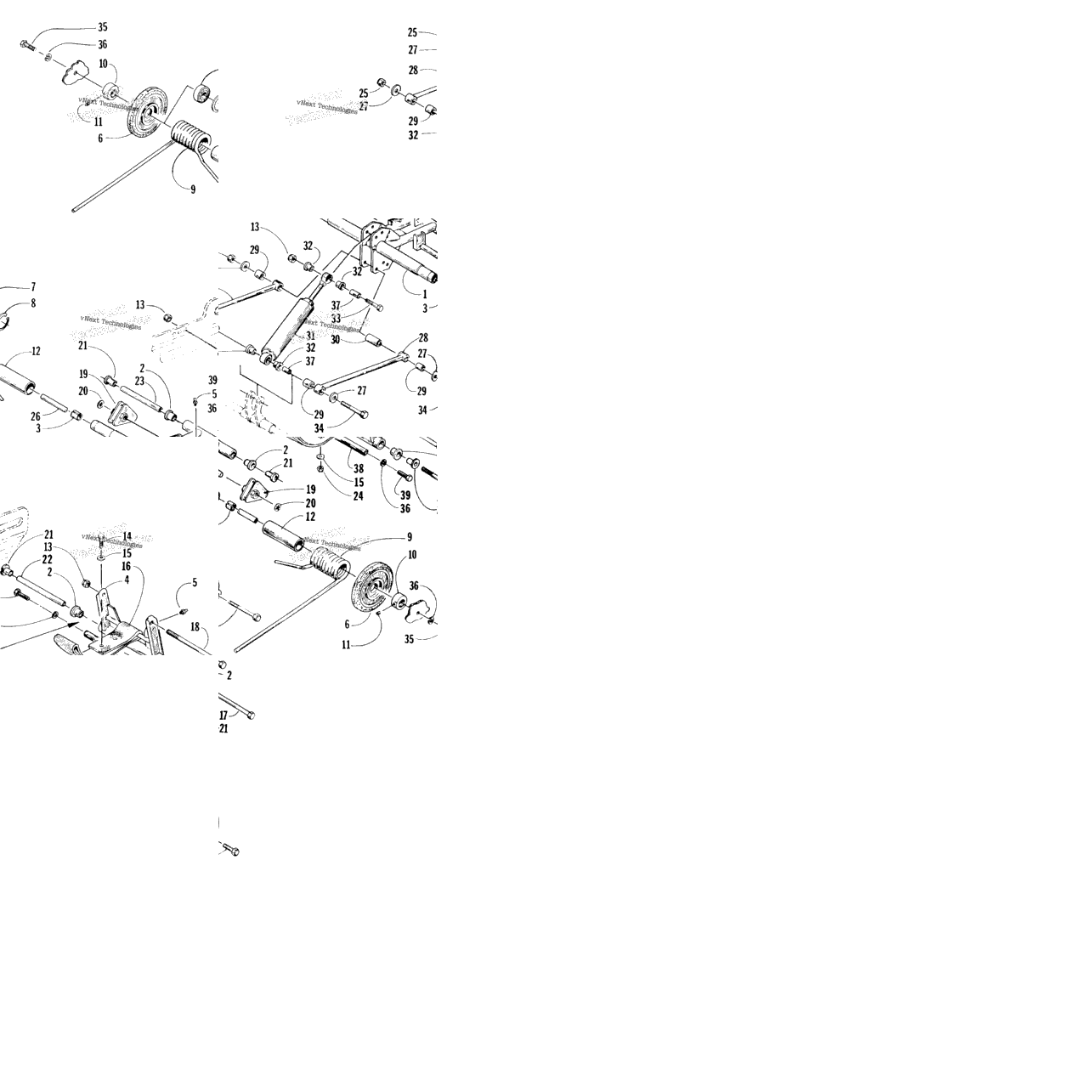 Rear Suspension/Rear Arm Assembly
