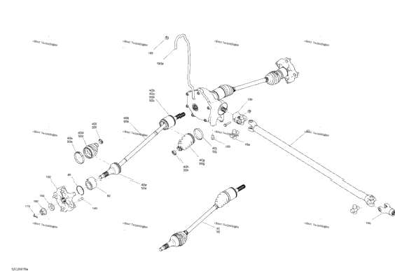Front Drive - Common Parts - Base - Dps - Xt