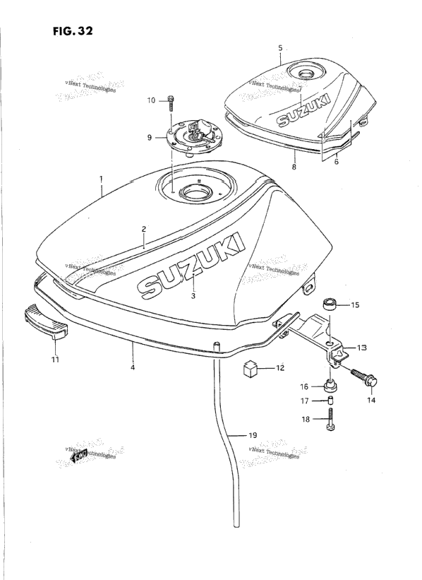 Fuel Tank (Model K/L)