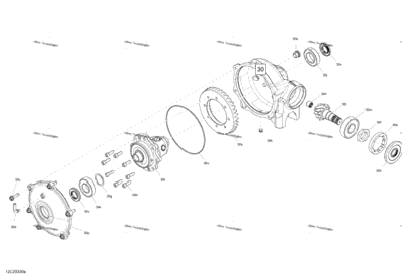 Front Drive - Differential Parts - Dps - Xt - Cab