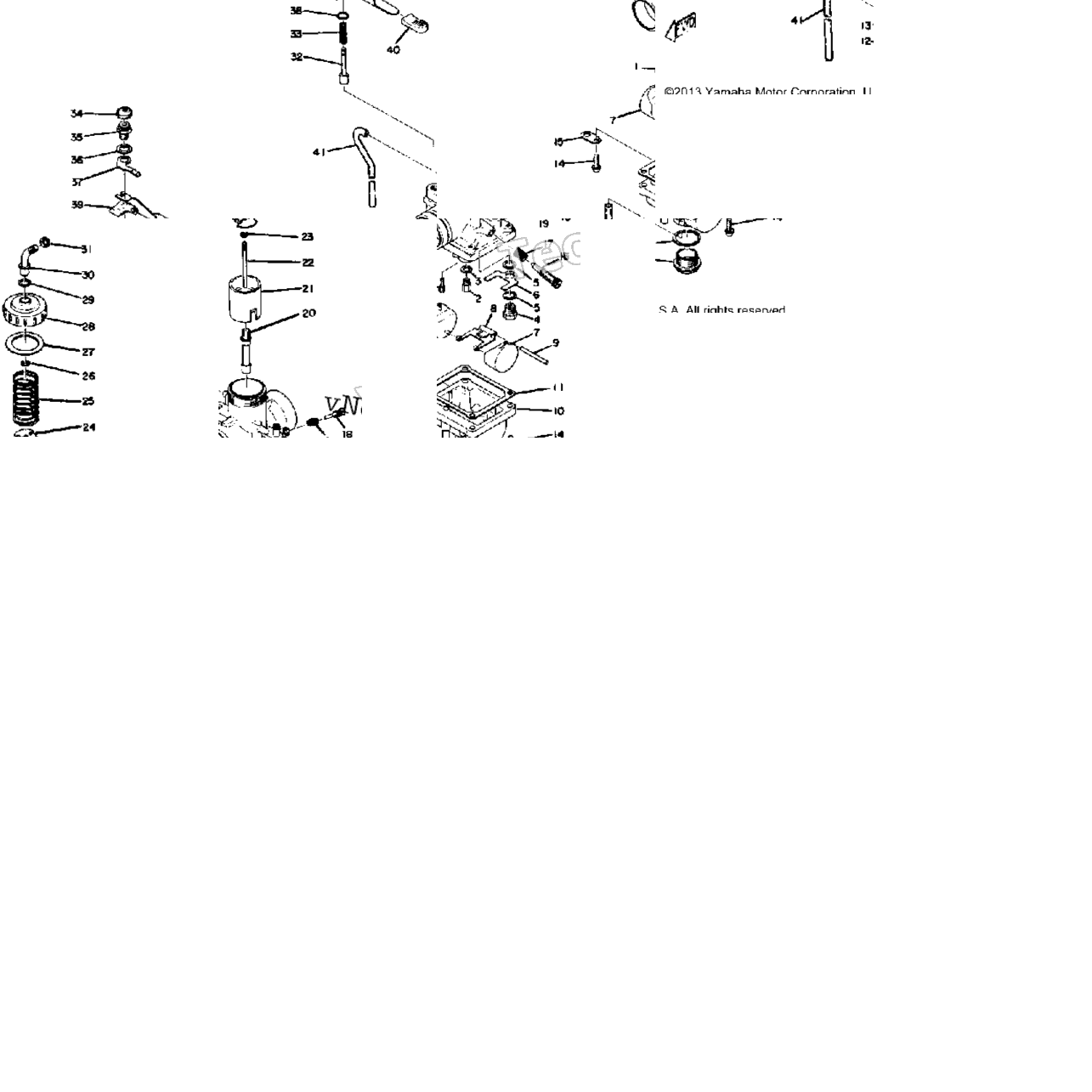 Carburetor Yz125a - B
