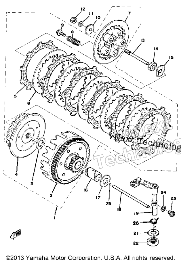Clutch Yz125d